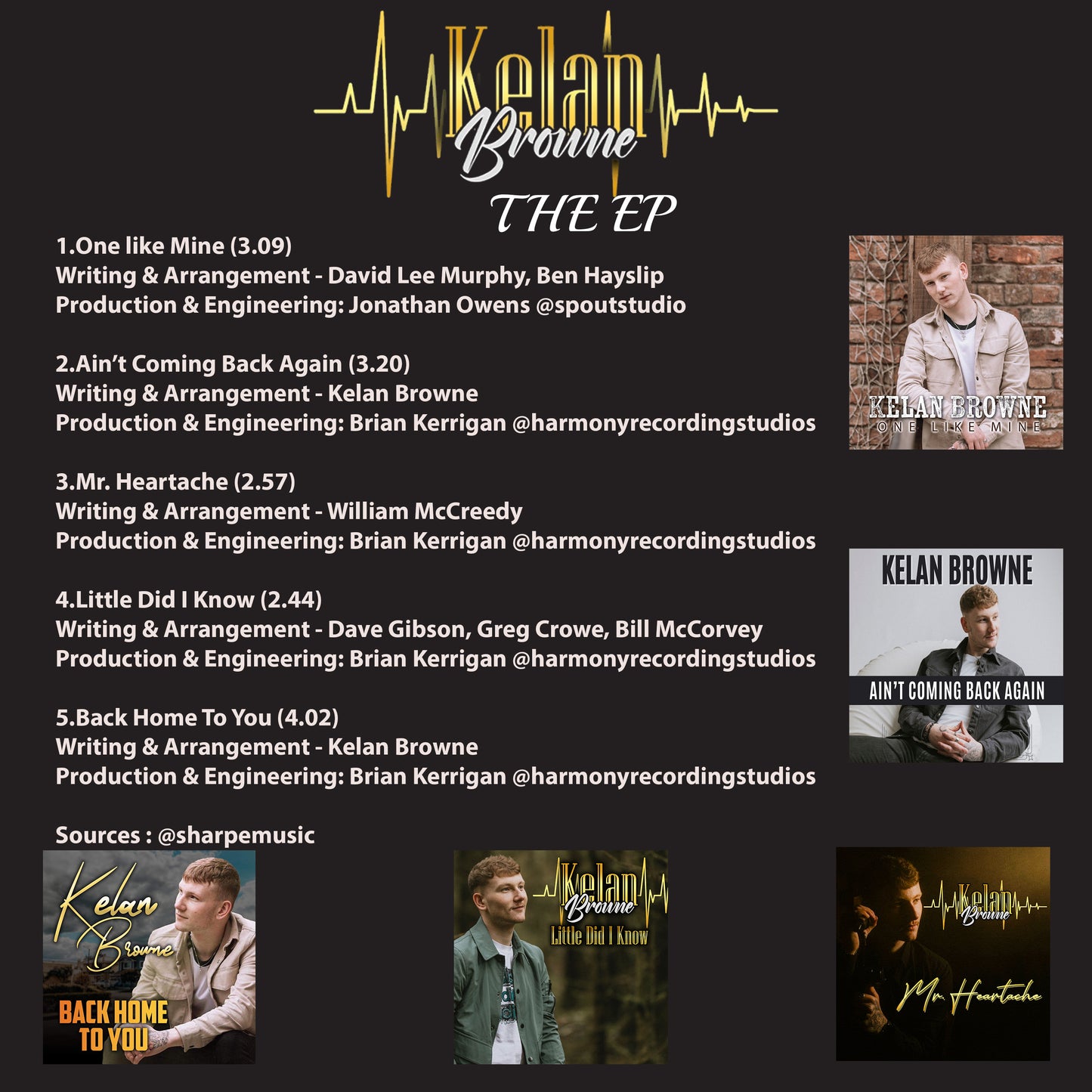 Kelan Browne - The EP (CD Format)